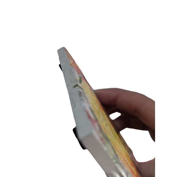 Handmade Floral & Butterfly Decoupage Tile Coasters - Set of 4 - Picture 2 of 4